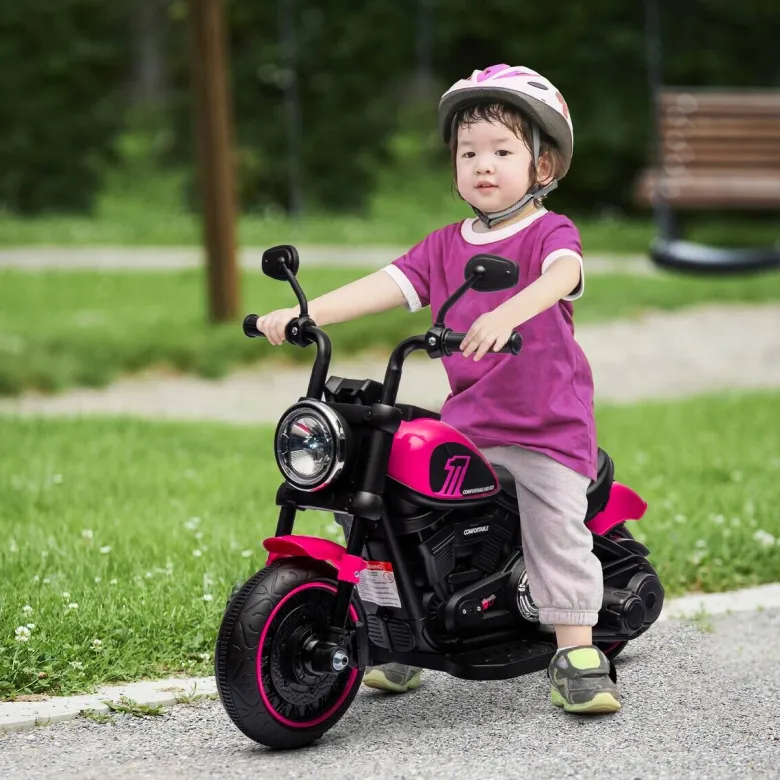 HOMCOM Kinderauto rosa B/H/L: ca. 42x76x57 cm