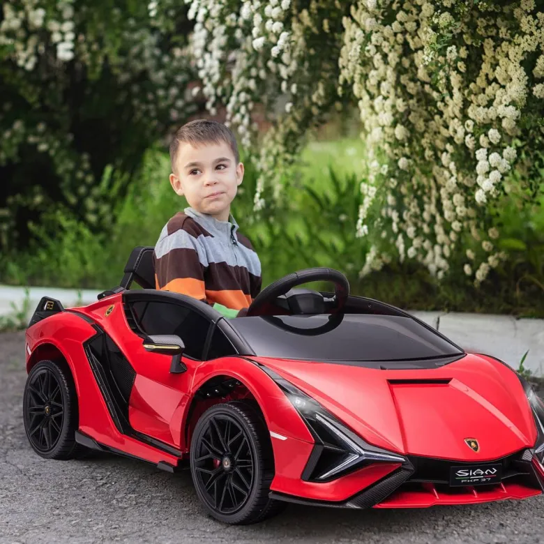 HOMCOM Kinder-Elektroauto rot B/H/L: ca. 62x65x132 cm
