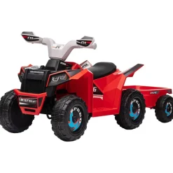 HOMCOM Kinder Elektrofahrzeug schwarz B/H/L: ca. 41,5x48,5x106 cm