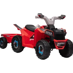 HOMCOM Kinder Elektrofahrzeug schwarz B/H/L: ca. 41,5x48,5x106 cm