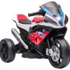 HOMCOM Kinder-Elektromotorrad rot B/H/L: ca. 42x54x82,5 cm