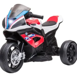 HOMCOM Kinder-Elektromotorrad rot B/H/L: ca. 42x54x82,5 cm