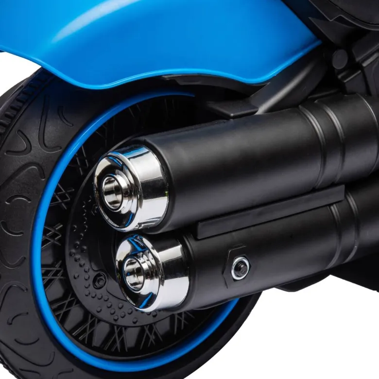 HOMCOM Kinder-Elektromotorrad schwarz B/H/L: ca. 42x57x76 cm