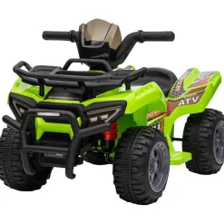 HOMCOM Kinder-Elektroquad grün B/H/L: ca. 44x42x66 cm