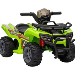HOMCOM Kinder-Elektroquad grün B/H/L: ca. 44x42x66 cm