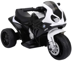 HOMCOM Kinder-Mororrad BMW BMW S1000RR weiß B/H/L: ca. 37x44x66 cm