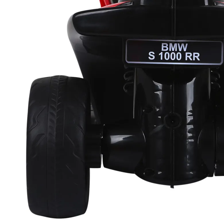 HOMCOM Kindermotorrad BMW S1000RR weiß B/H/L: ca. 37x44x66 cm