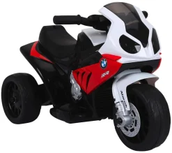 HOMCOM Kindermotorrad BMW S1000RR weiß B/H/L: ca. 37x44x66 cm