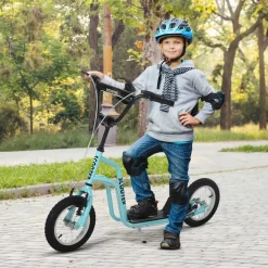HOMCOM Kinderroller blau