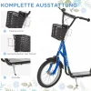 HOMCOM Kinderroller blau