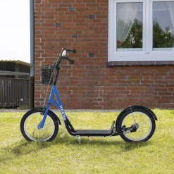 HOMCOM Kinderroller blau