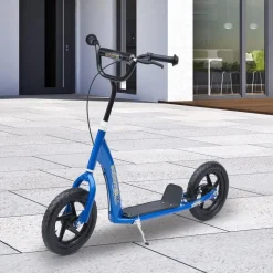 HOMCOM Kinderroller blau