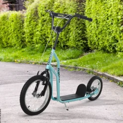 HOMCOM Kinderroller hellblau B/H/L: ca. 58x94x135 cm