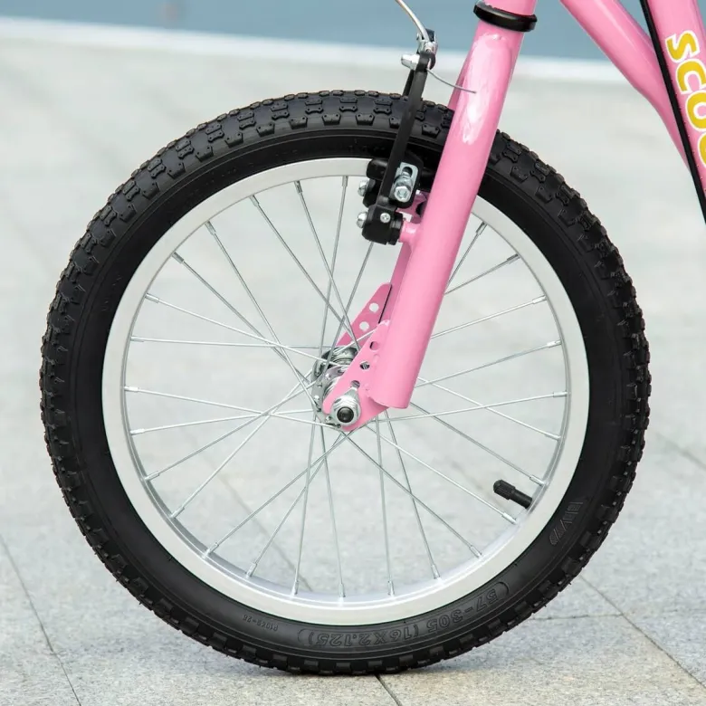 HOMCOM Kinderroller pink