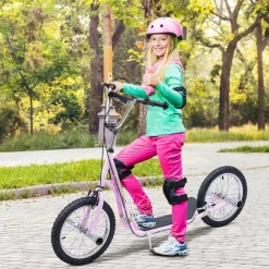 HOMCOM Kinderroller rosa