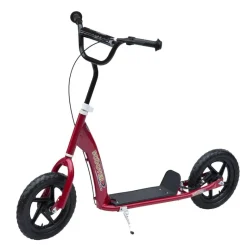 HOMCOM Kinderroller rot