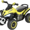 HOMCOM Kinder-Rutscherfahrzeug gelb B/H/L: ca. 38x44x67,5 cm