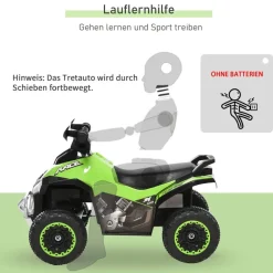 HOMCOM Kinder-Rutschfahrzeug B/H/L: ca. 38x44x67,5 cm