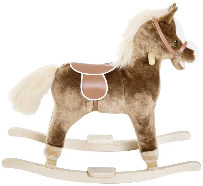 HOMCOM Kinder-Schaukelpferd B/H/L: ca. 33x62x74 cm