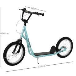 HOMCOM Kinderscooter blau
