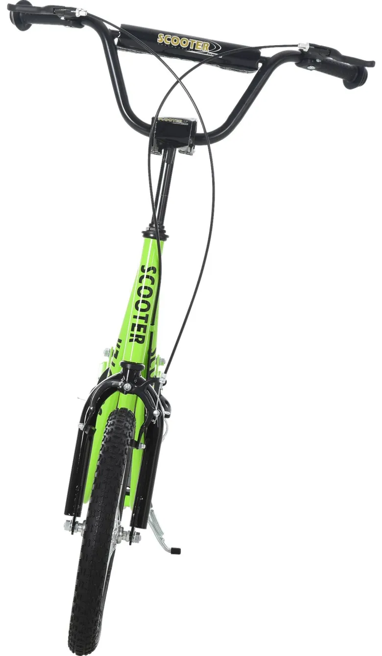 HOMCOM Kinderscooter grün