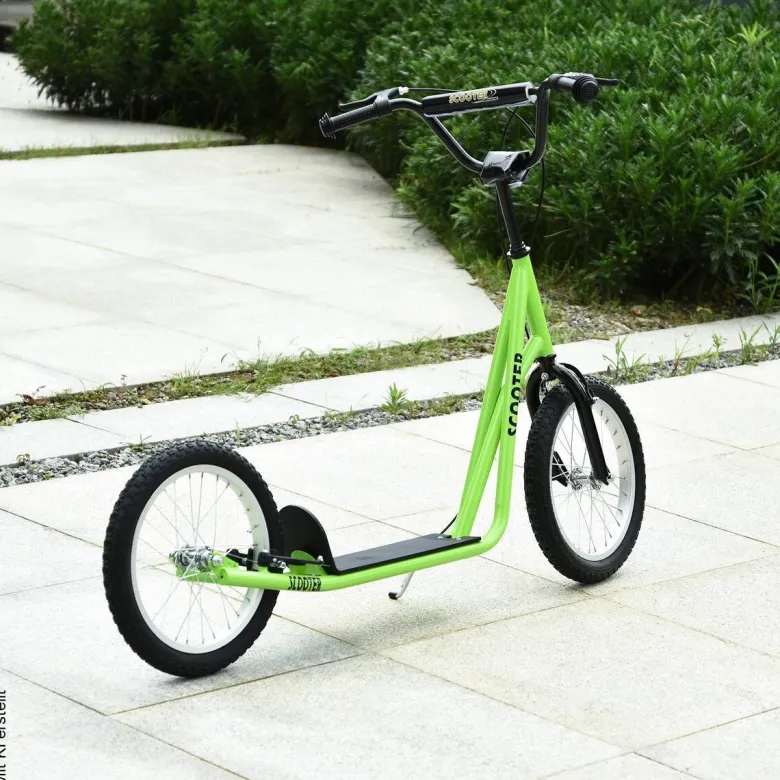 HOMCOM Kinderscooter grün