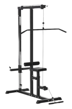 HOMCOM Kraftstation schwarz Stahl B/H/T: ca. 107x190x120 cm
