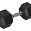 HOMCOM Kurzhantel schwarz Gummi B/H/T: ca. 15,5x10,4x15,5 cm