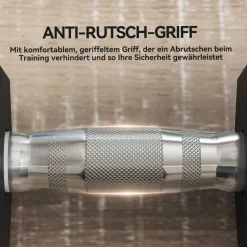 HOMCOM Kurzhantel schwarz Gummi B/H/L: ca. 16,2x34,6x16,2 cm