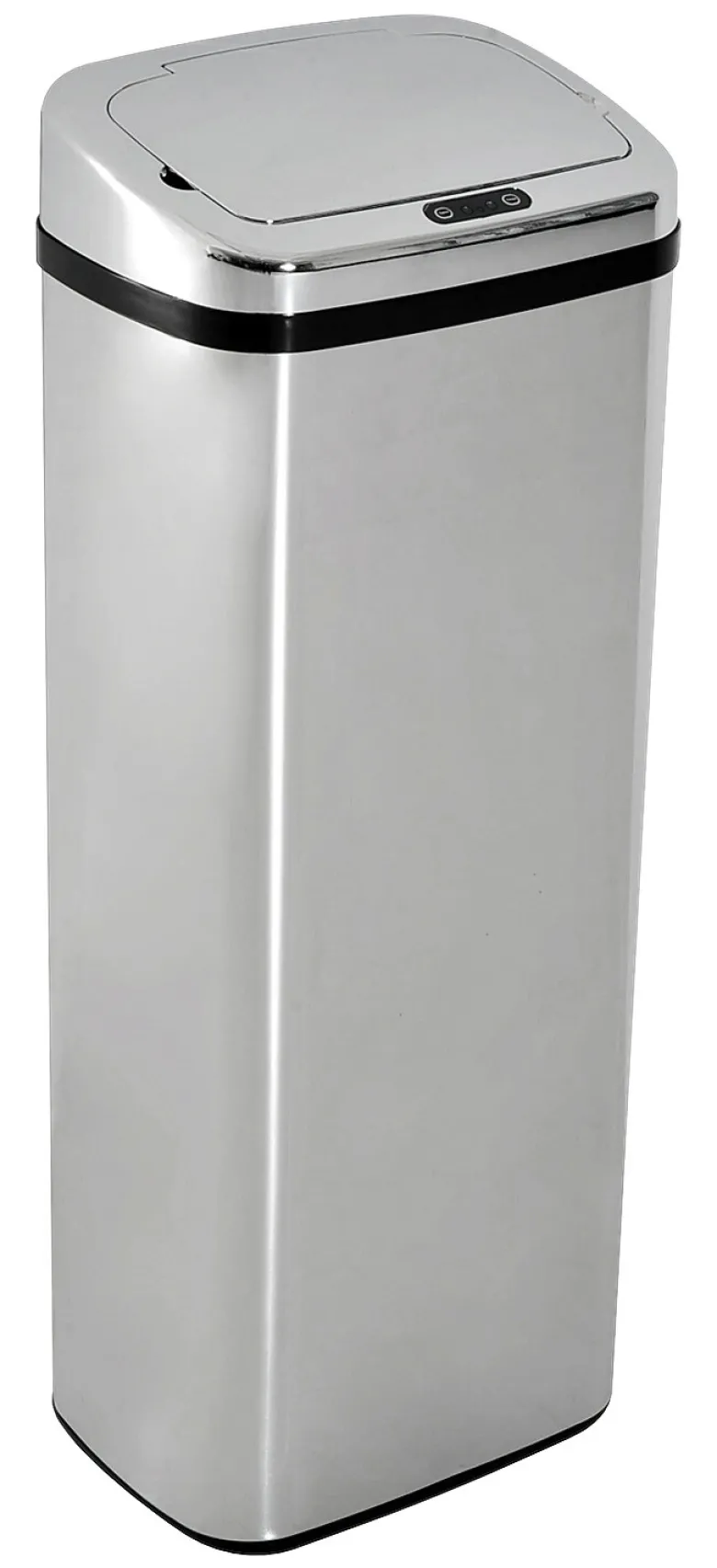 HOMCOM Mülleimer mit Sensor silber B/H/L: ca. 25x84x33 cm