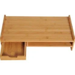 HOMCOM Monitorständer 920-042 920-042 natur