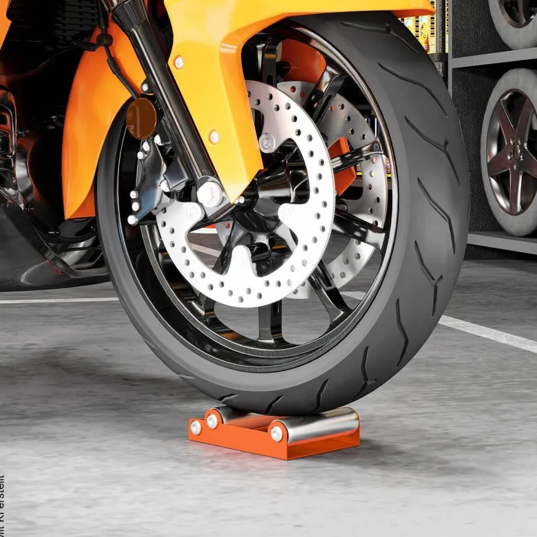 HOMCOM Motorrad Drehhilfe B/H/L: ca. 11,5x4x15 cm
