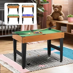 HOMCOM Multigame Spieltisch B/H/L: ca. 61x84,5x107 cm