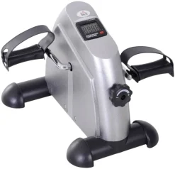 HOMCOM Pedaltrainer silber Metall B/H/T: ca. 39x31x40 cm