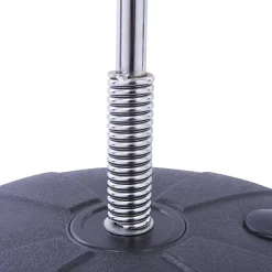 HOMCOM Punchingballset schwarz Metall H/D: ca. 146,5x43 cm