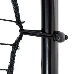 HOMCOM Rebounder mit Bodennagel schwarz B/H/L: ca. 118x120x128 cm