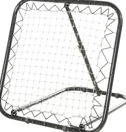 HOMCOM Rebounder schwarz B/H/T: ca. 84x84x11 cm
