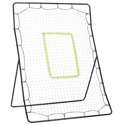 HOMCOM Rebounder schwarz Polyethylen B/H/L: ca. 90x174x123 cm