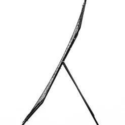 HOMCOM Rebounder schwarz Polyethylen B/H/L: ca. 90x174x123 cm