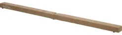 HOMCOM Schwebebalken braun Polyester B/H/L: ca. 10x6,5x210 cm