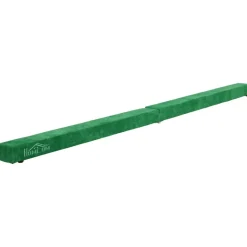 HOMCOM Schwebebalken grün Kiefer B/H/L: ca. 10x6,5x210 cm