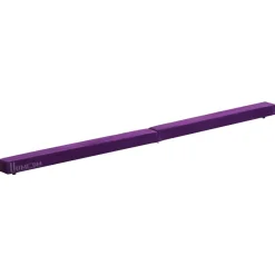 HOMCOM Schwebebalken violett Kiefer B/H/L: ca. 10x6,5x210 cm