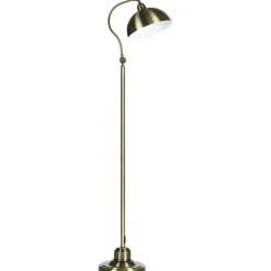 HOMCOM Stehlampe bronze Metall B/H/T: ca. 25,5x152x42 cm