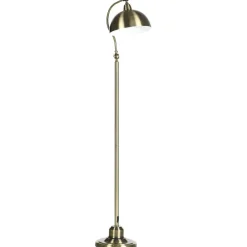 HOMCOM Stehlampe bronze Metall B/H/T: ca. 25,5x152x42 cm