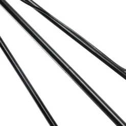 HOMCOM Stehlampe schwarz weiß Metall Polyester-Mischgewebe Stoff B/H/L: ca. 37x152x37 cm E27 1 Brennstellen