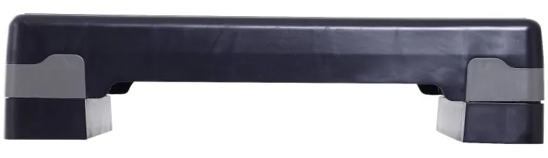 HOMCOM Steppbrett grauschwarz Kunststoff B/H/L: ca. 68x15x29 cm