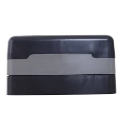 HOMCOM Steppbrett grauschwarz Kunststoff B/H/L: ca. 68x15x29 cm