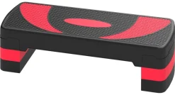 HOMCOM Steppbrett schwarz Kunststoff B/H/L: ca. 31x20x80 cm