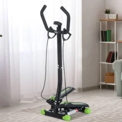 HOMCOM Stepper schwarz Kunststoff B/H/L: ca. 40x118x40 cm