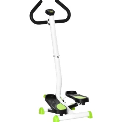 HOMCOM Steppmaschine grün Stahl B/H/L: ca. 44x108x55 cm